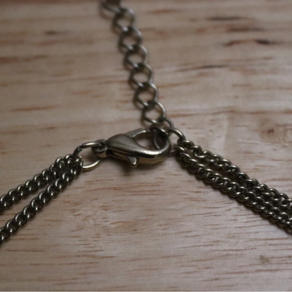 Vintage inspired pink, light green, light yellow, and cream necklace - Picture 7 of 8